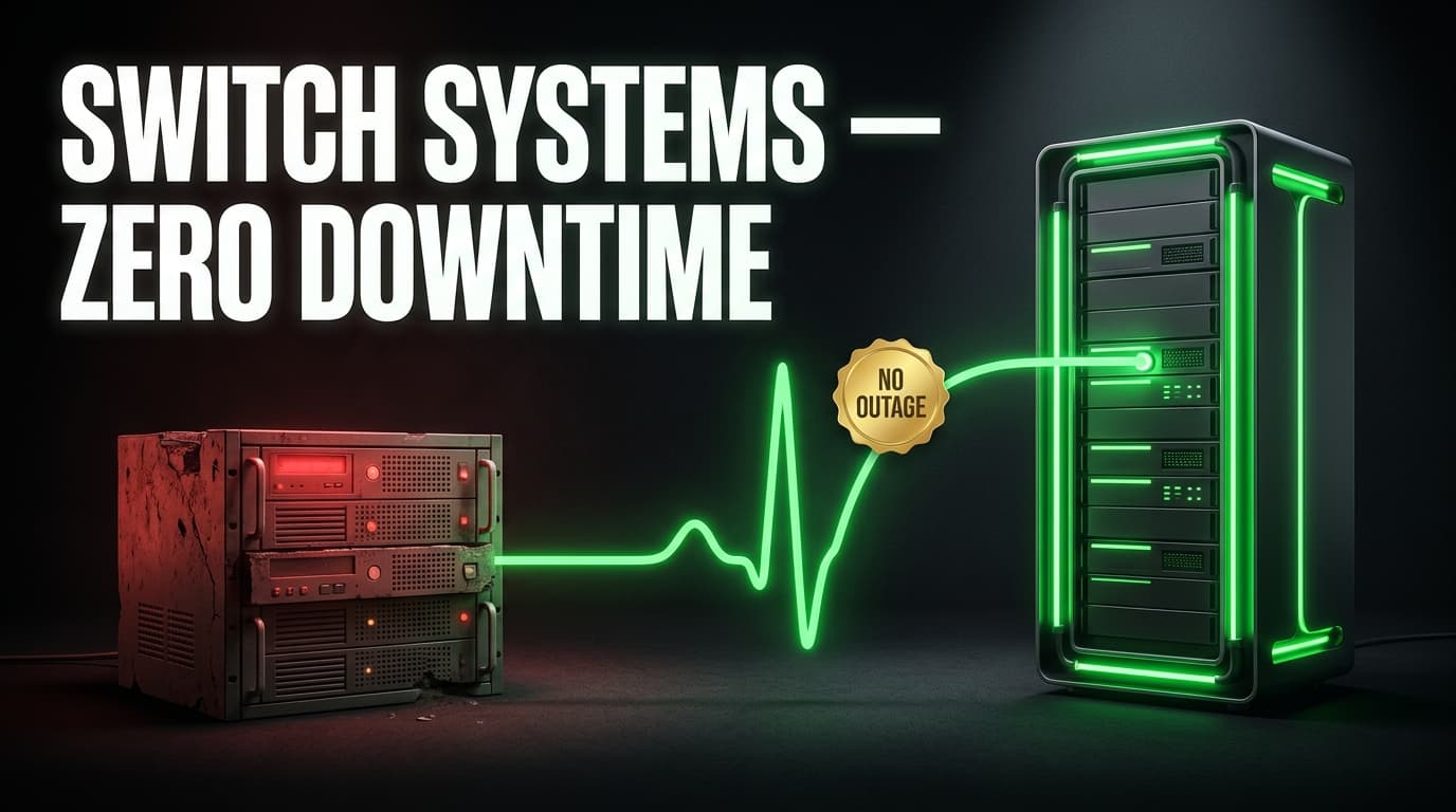 How to Migrate Off Legacy Software Without Downtime