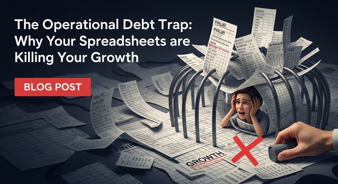 The Operational Debt Trap: Why Your Spreadsheets are Killing Your Growth